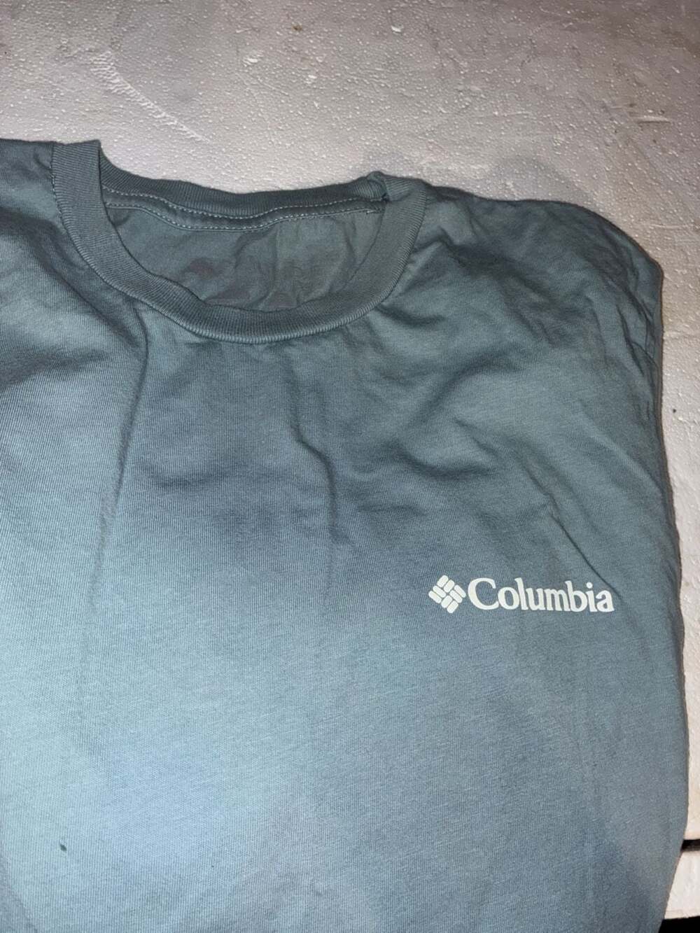 Columbia Sportswear Mt. Hood Graphic T-Shirt Blue Size S